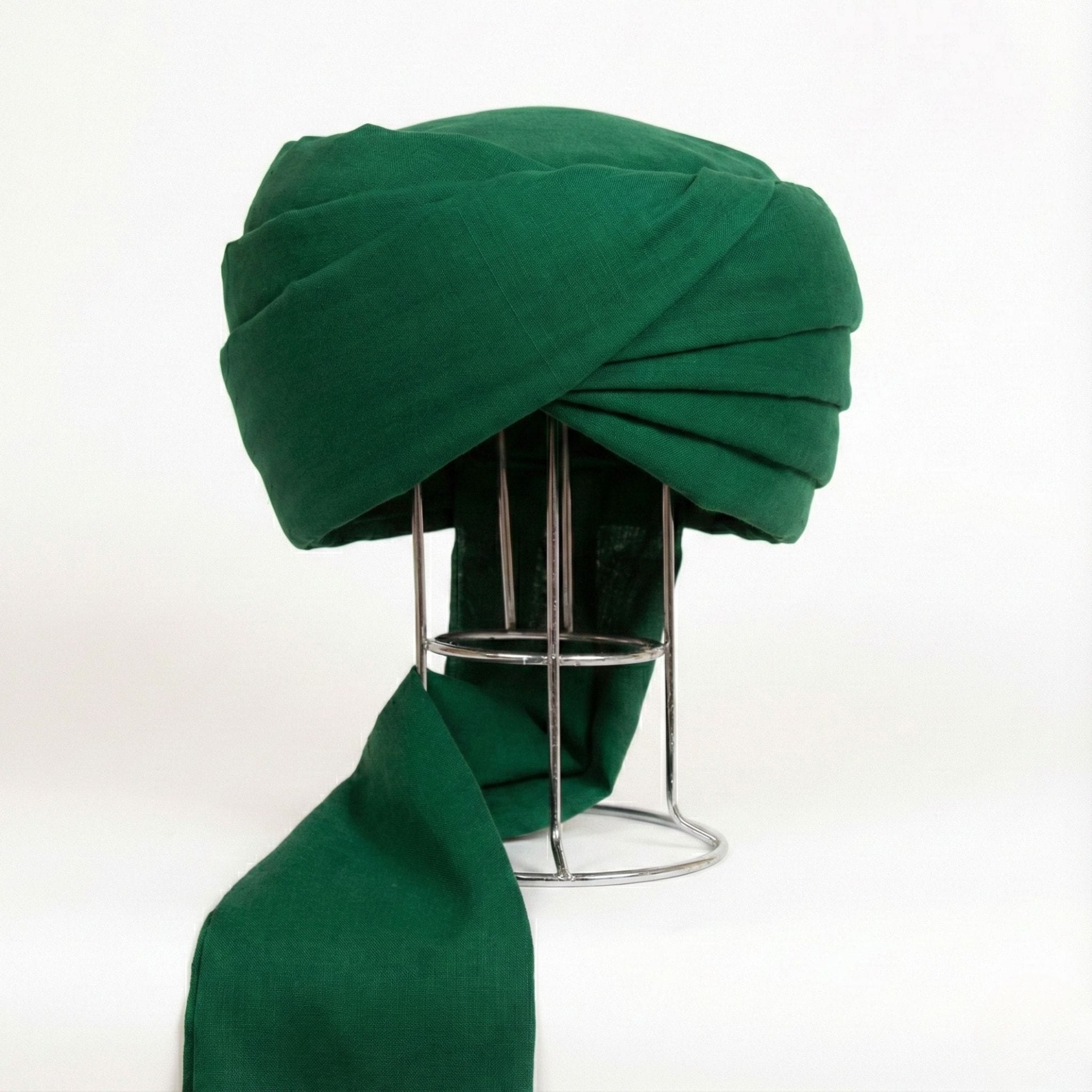 Premium Cotton Green Imamah Sharif (Sunnah Turban) پریمیم کاٹن عمامہ شریف (مسنون عمامہ)